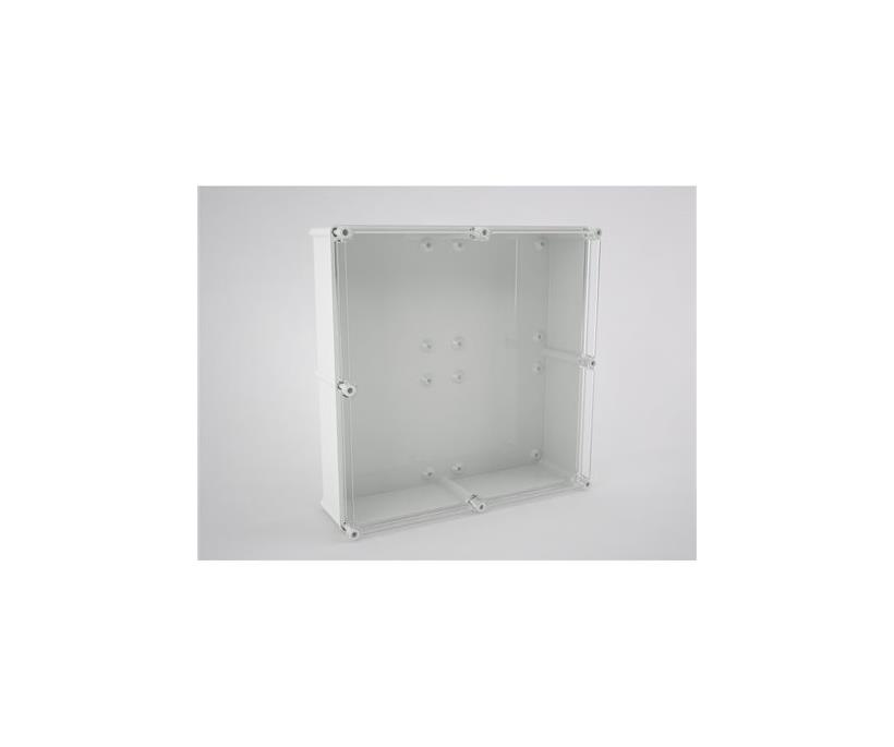 Double insulation modular box with high trasparent cover 540x540x170mm CA-66